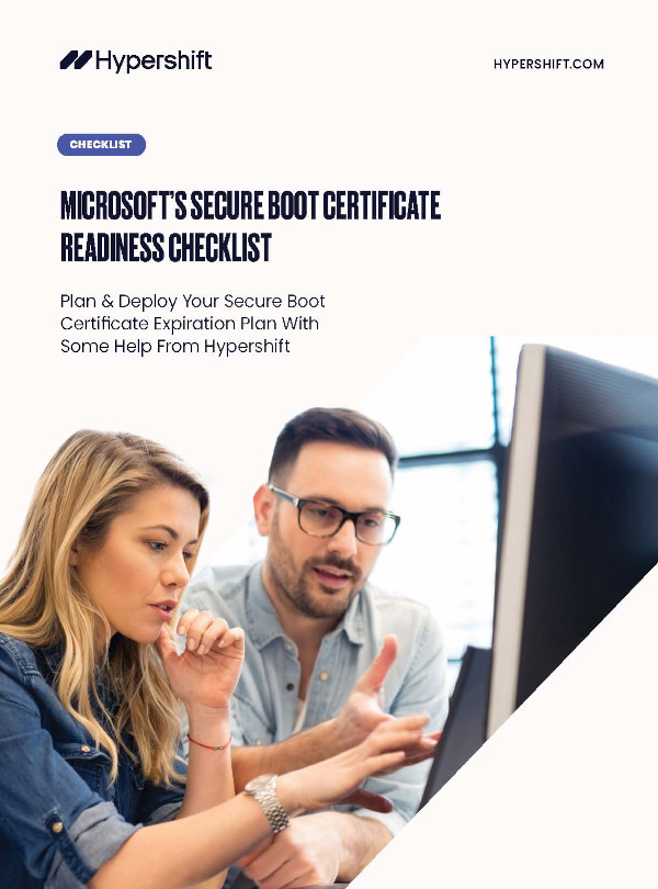 Secure Boot Readiness Checklist